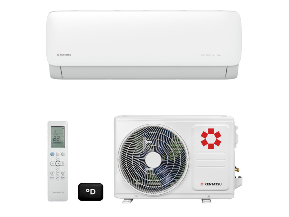 Бытовой кондиционер с низкотемпературной доработкой Kentatsu KSGAB26HZRN1W/KSRAB26HZRN1/-40