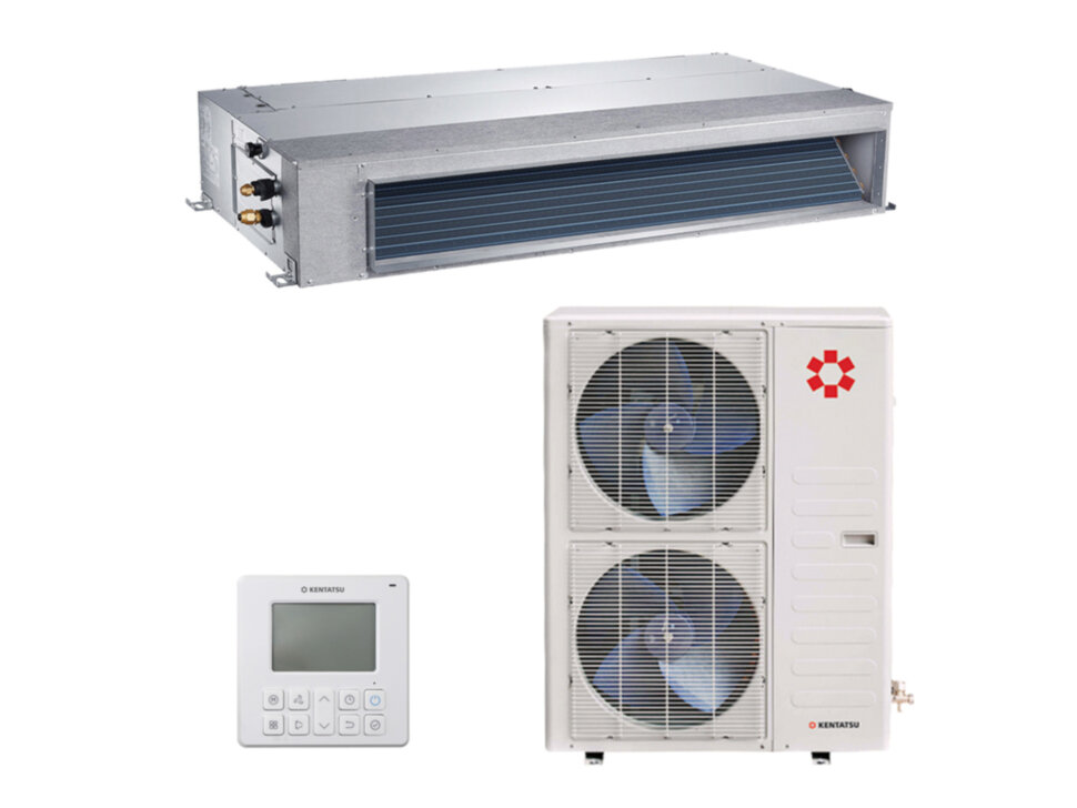 Канальный кондиционер Kentatsu KSKR140HFAN3R/KSUT140HFAN3L