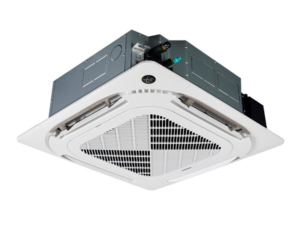 Кассетный кондиционер Kentatsu KSVT140HFAN3R/KSUT140HFAN3L/KPU95-DR