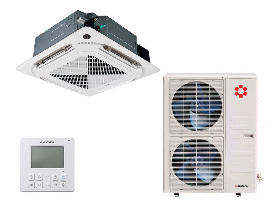 Кассетный кондиционер Kentatsu KSVT176HFAN3R/KSUT176HFAN3L/KPU95-DR
