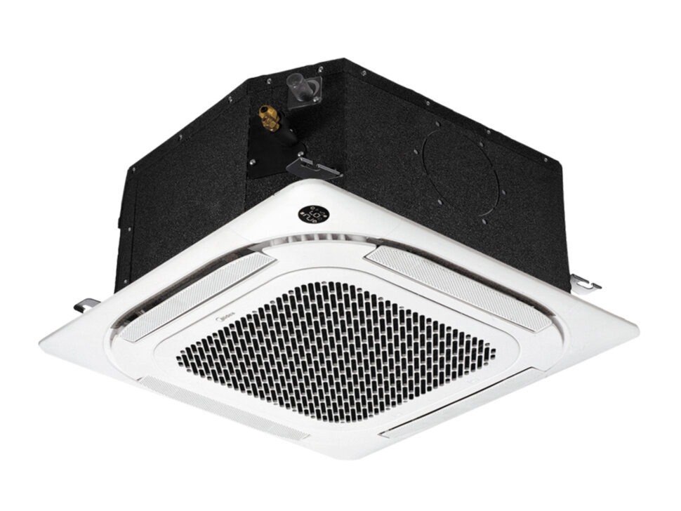 Кассетный кондиционер Midea MCA4U-12HRFNX-Q(GA)/MOX230-12HFN8-Q(GA)/T-MBQ4-03AWD